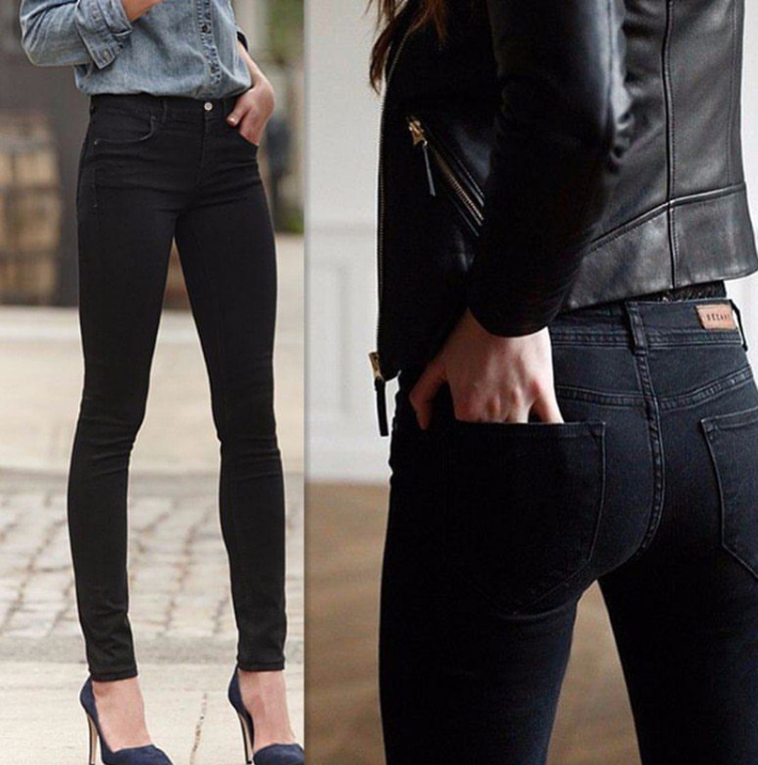 Женские джинсы в обтяжку