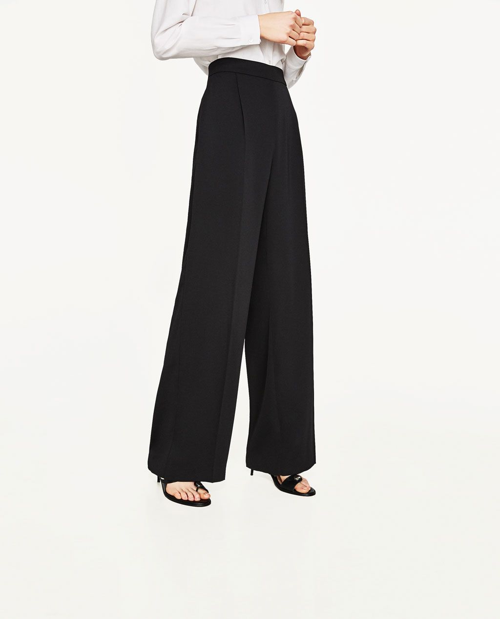 Zara штаны палаццо