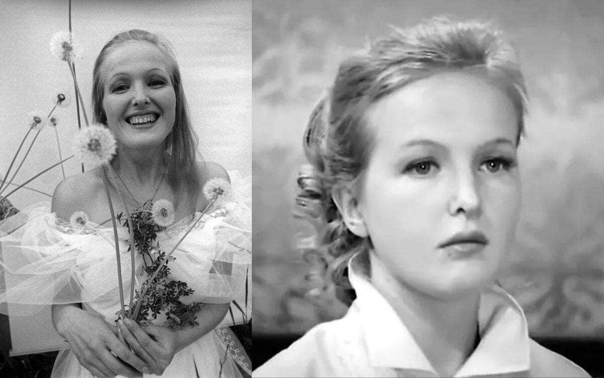 Елена Соловей в молодости