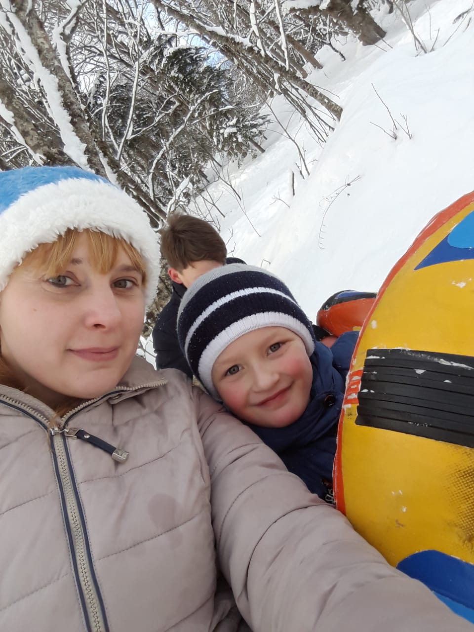 Валентина Колосова сын