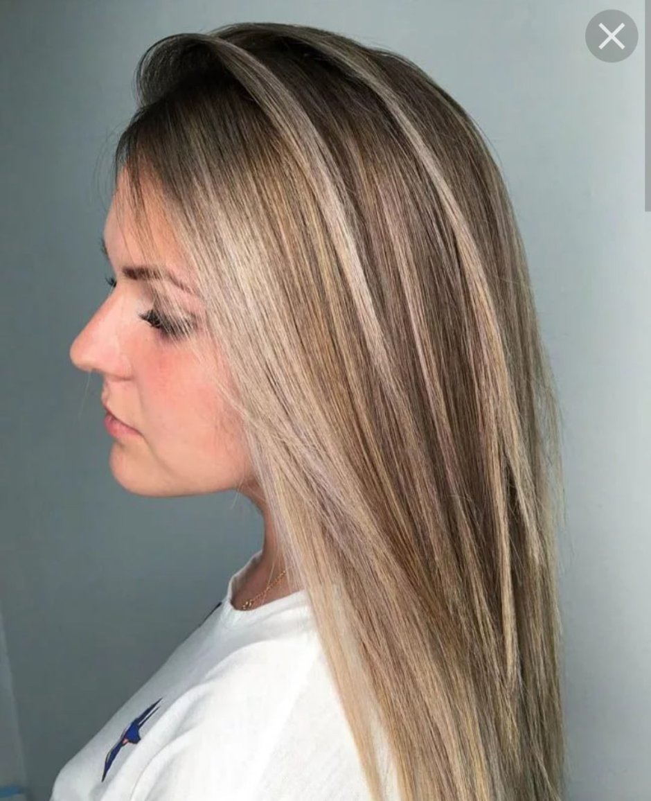 Вуальное мелирование