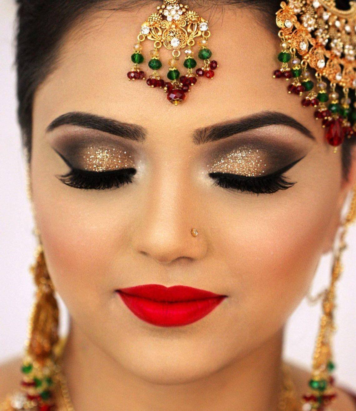 Традиционный индийский макияж