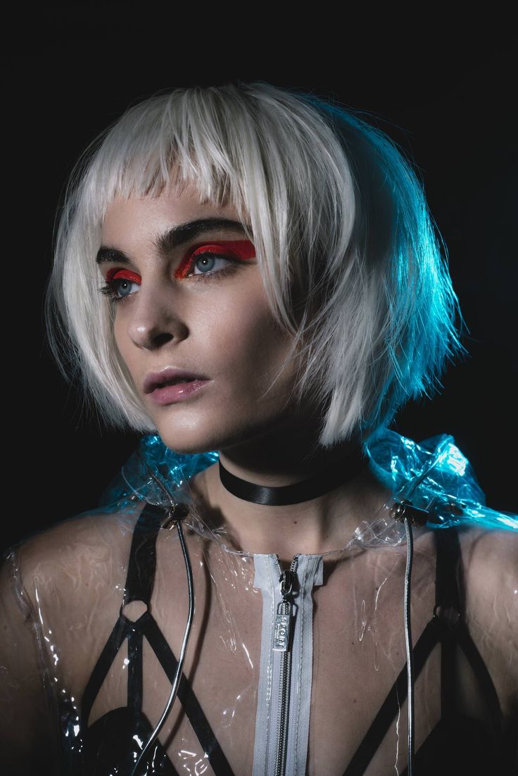 Cyberpunk макияж