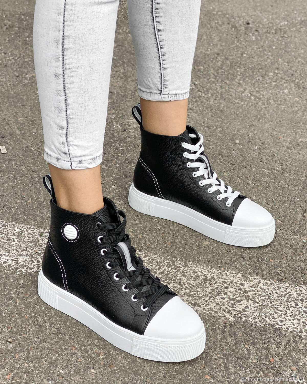 Tendance кеды женские кожаные