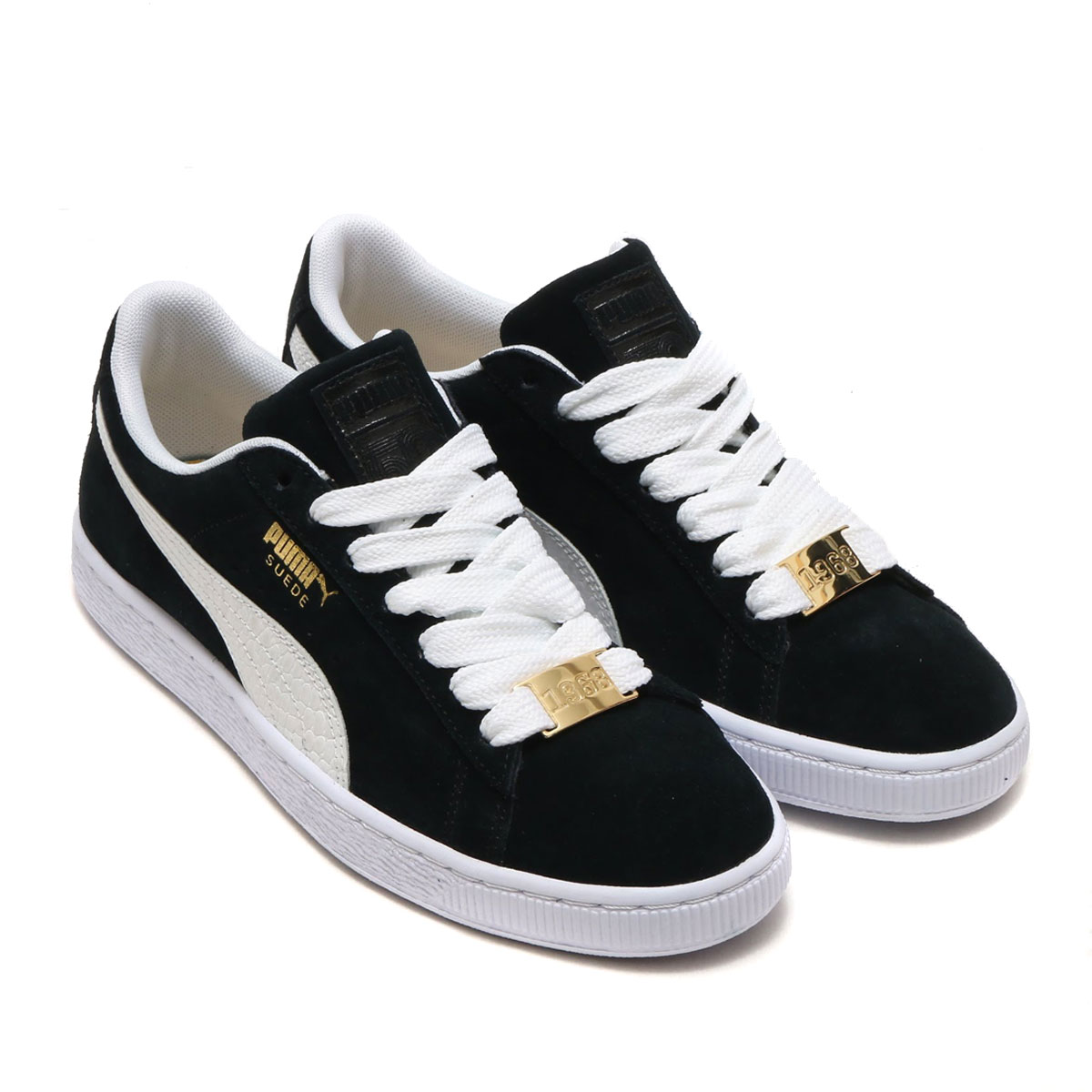 Puma Suede белые мужские
