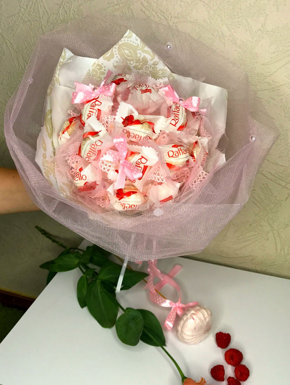Сладкий букет для девочки