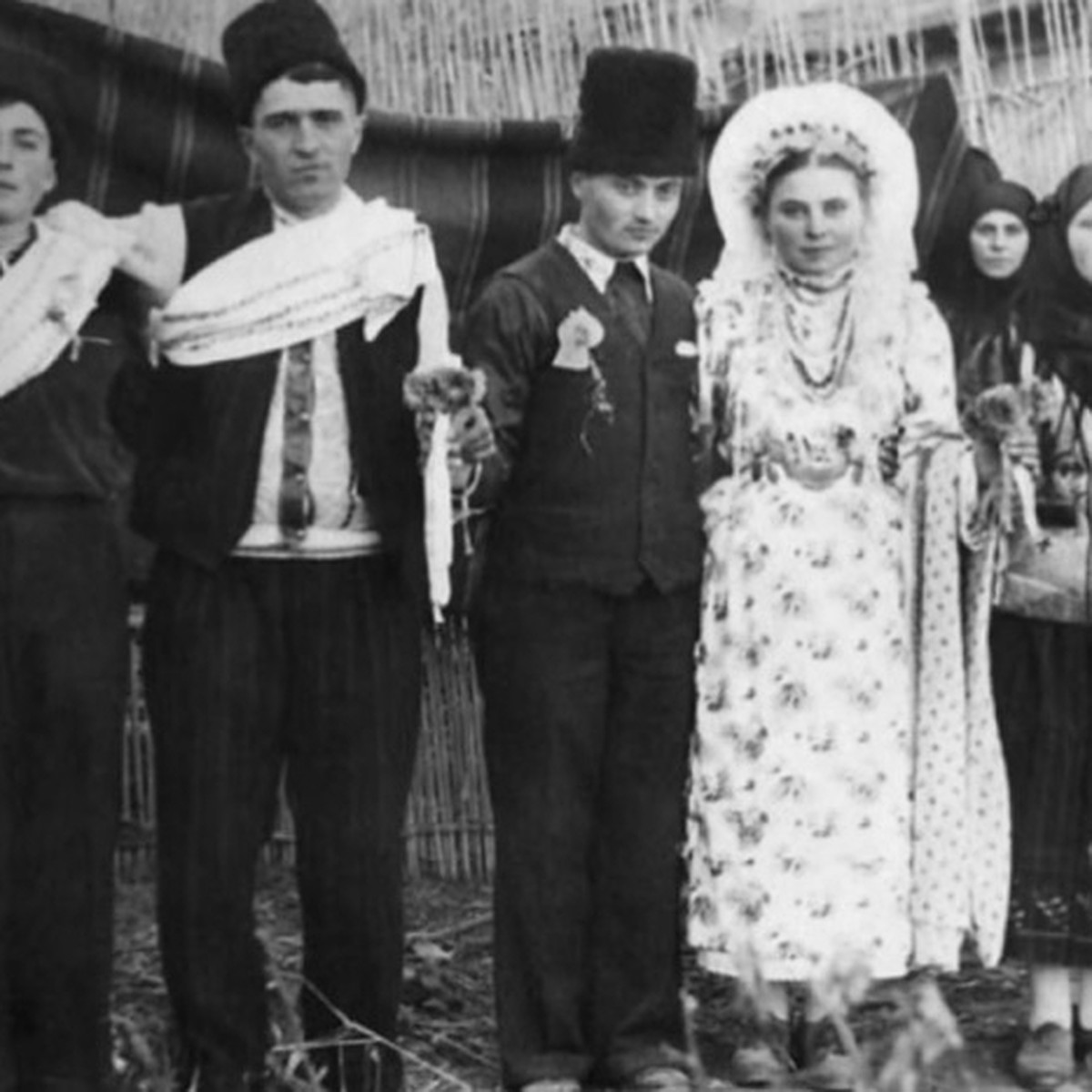 Молдавский свадебный наряд