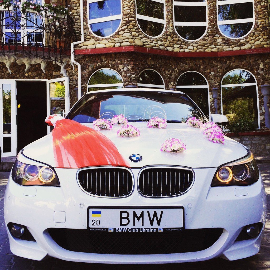 Свадебный кортеж BMW