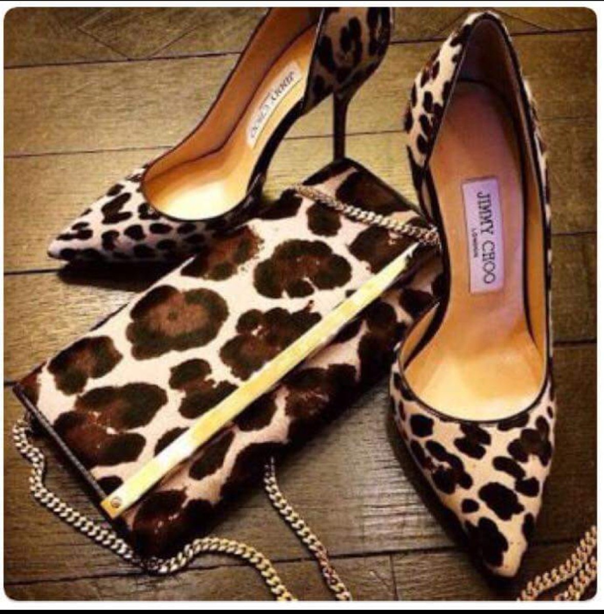 Леопардовые Jimmy Choo