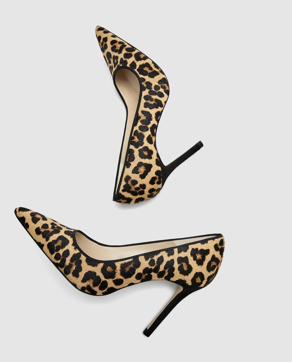 Zara Leopard Heel