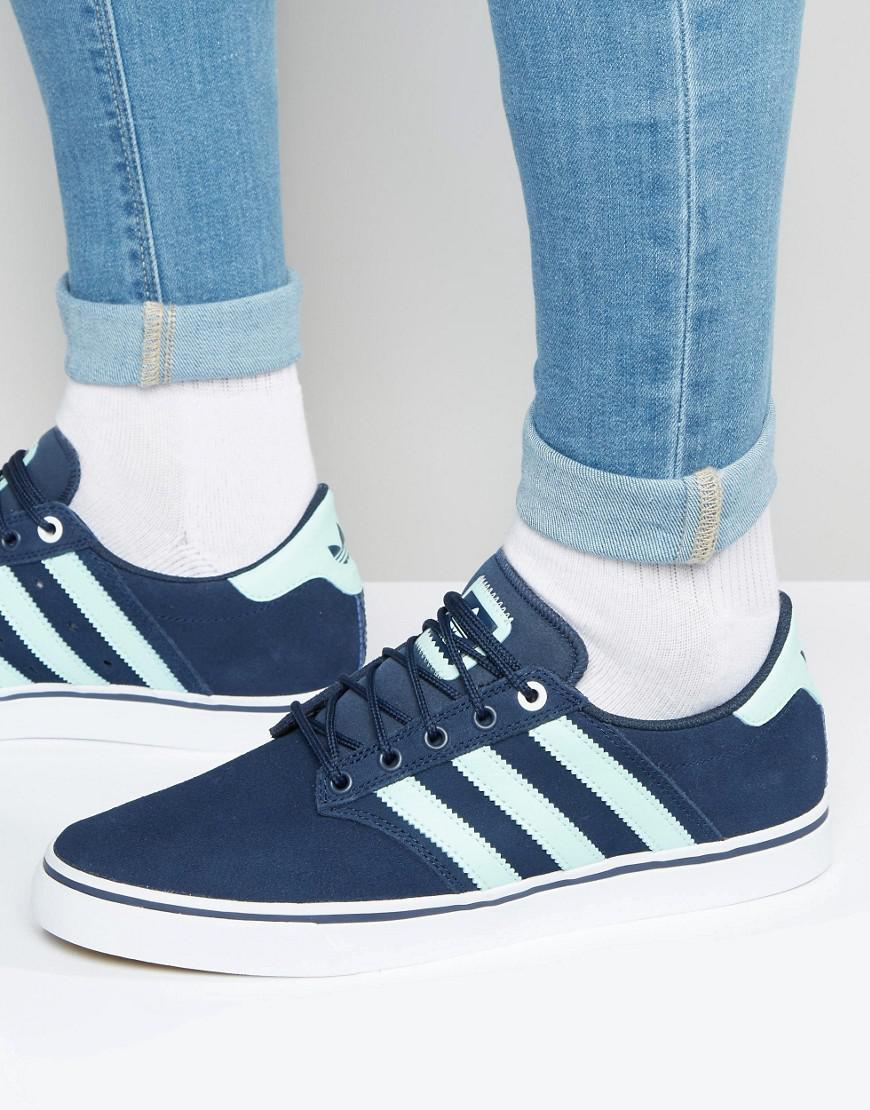 Adidas Seeley кожаные