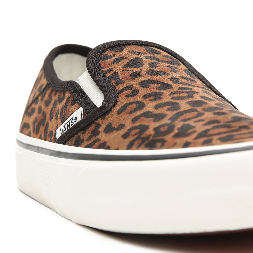 Vans Leopard слипоны