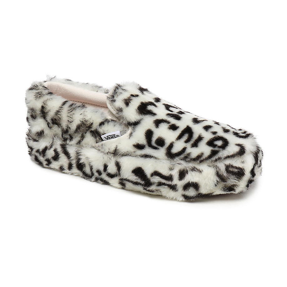 Кеды Ванс леопардовые Slip on