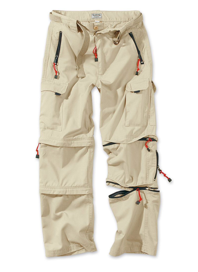 Брюки карго zip off