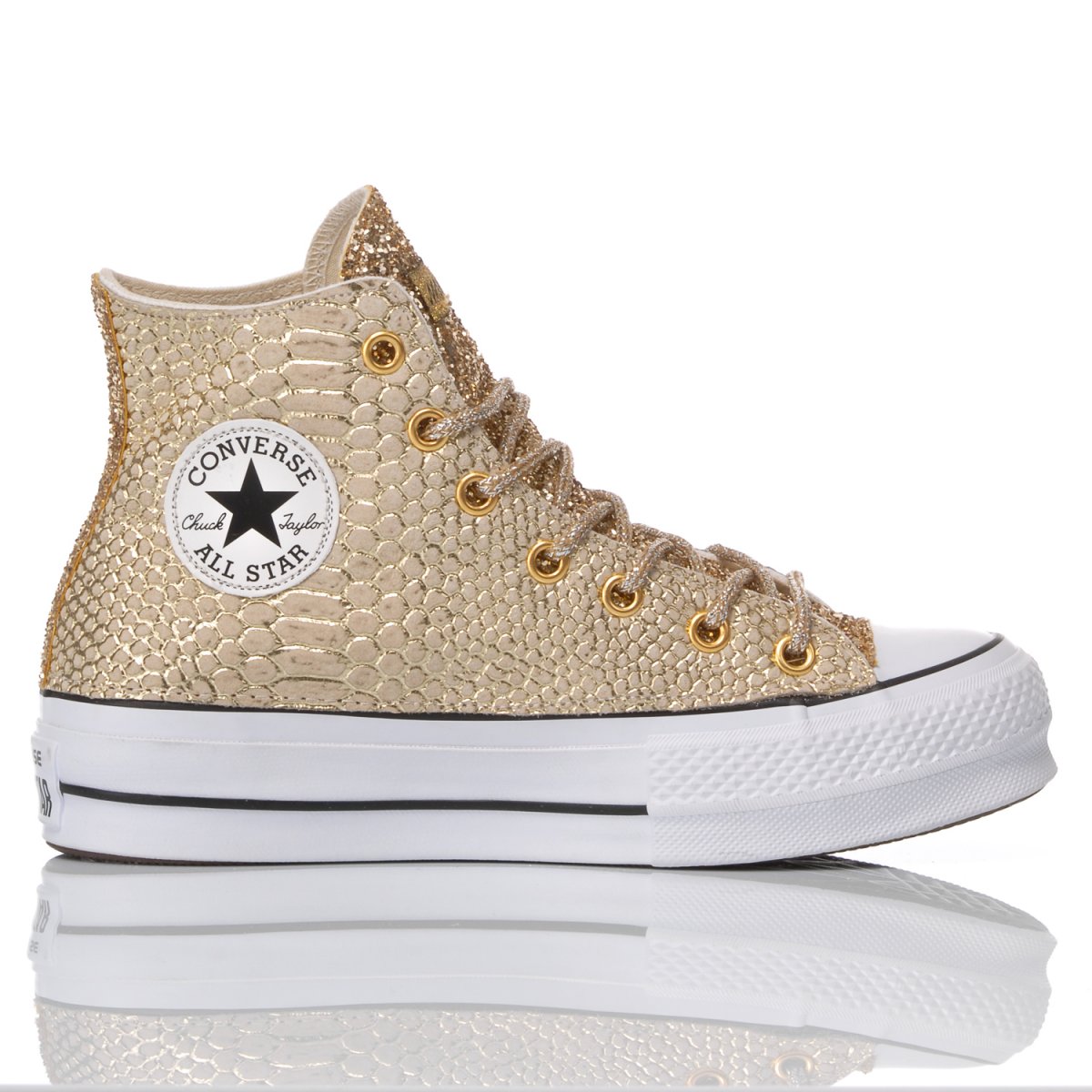 Converse elevated Gold