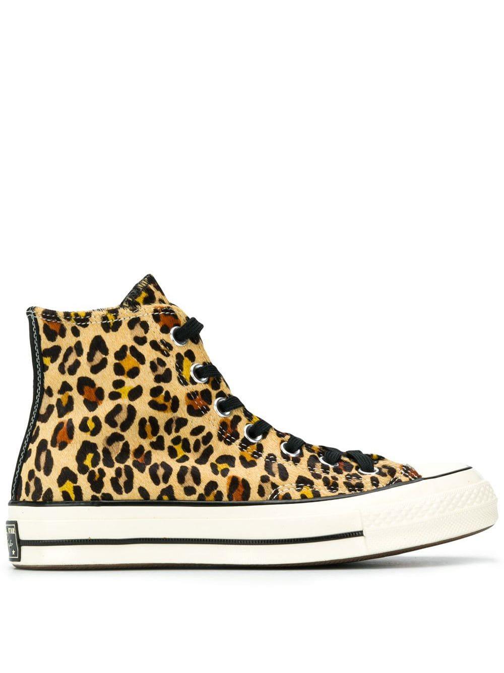 Кеды Golden Goose леопардовые