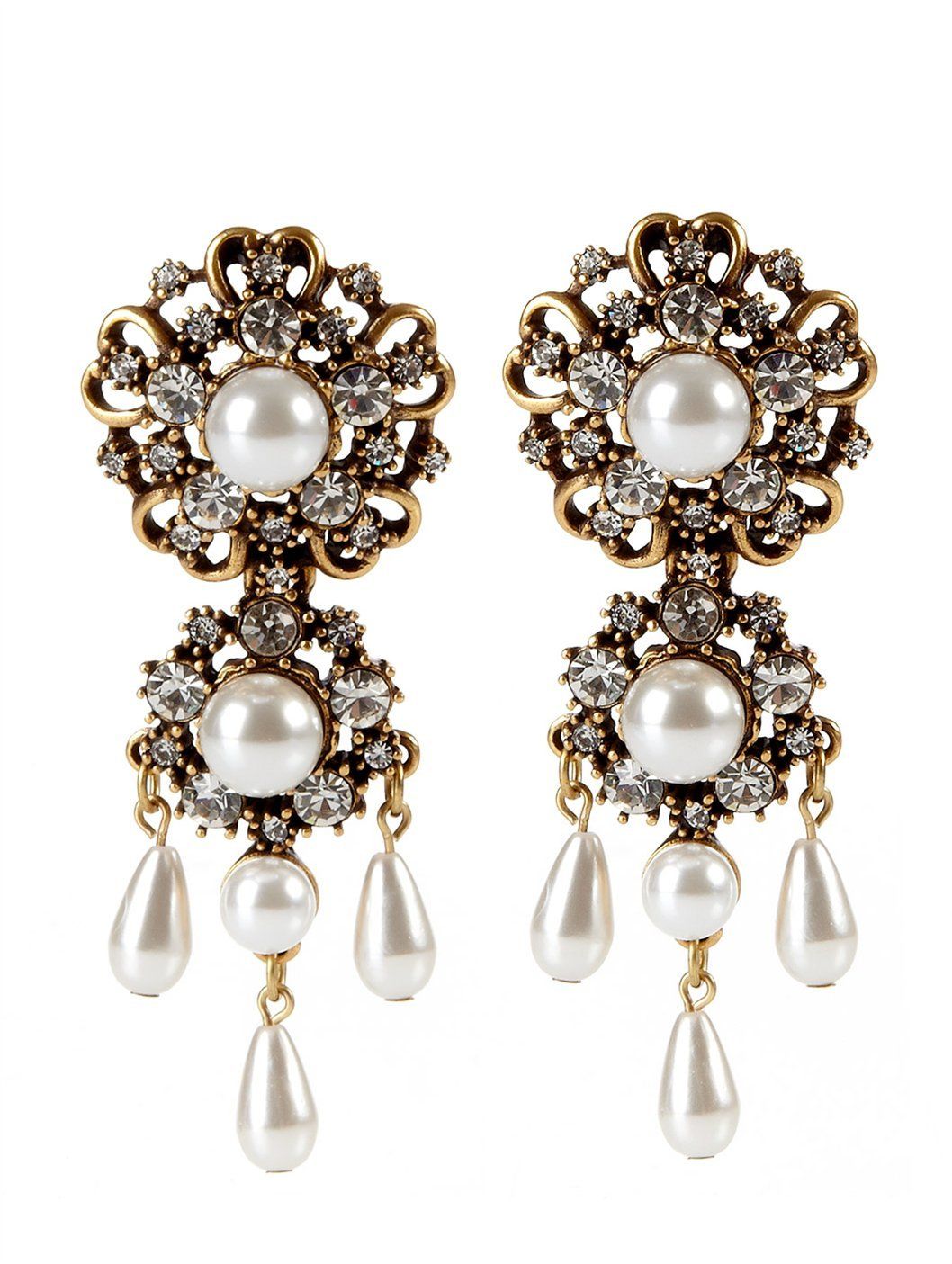 Oscar de la Renta серьги