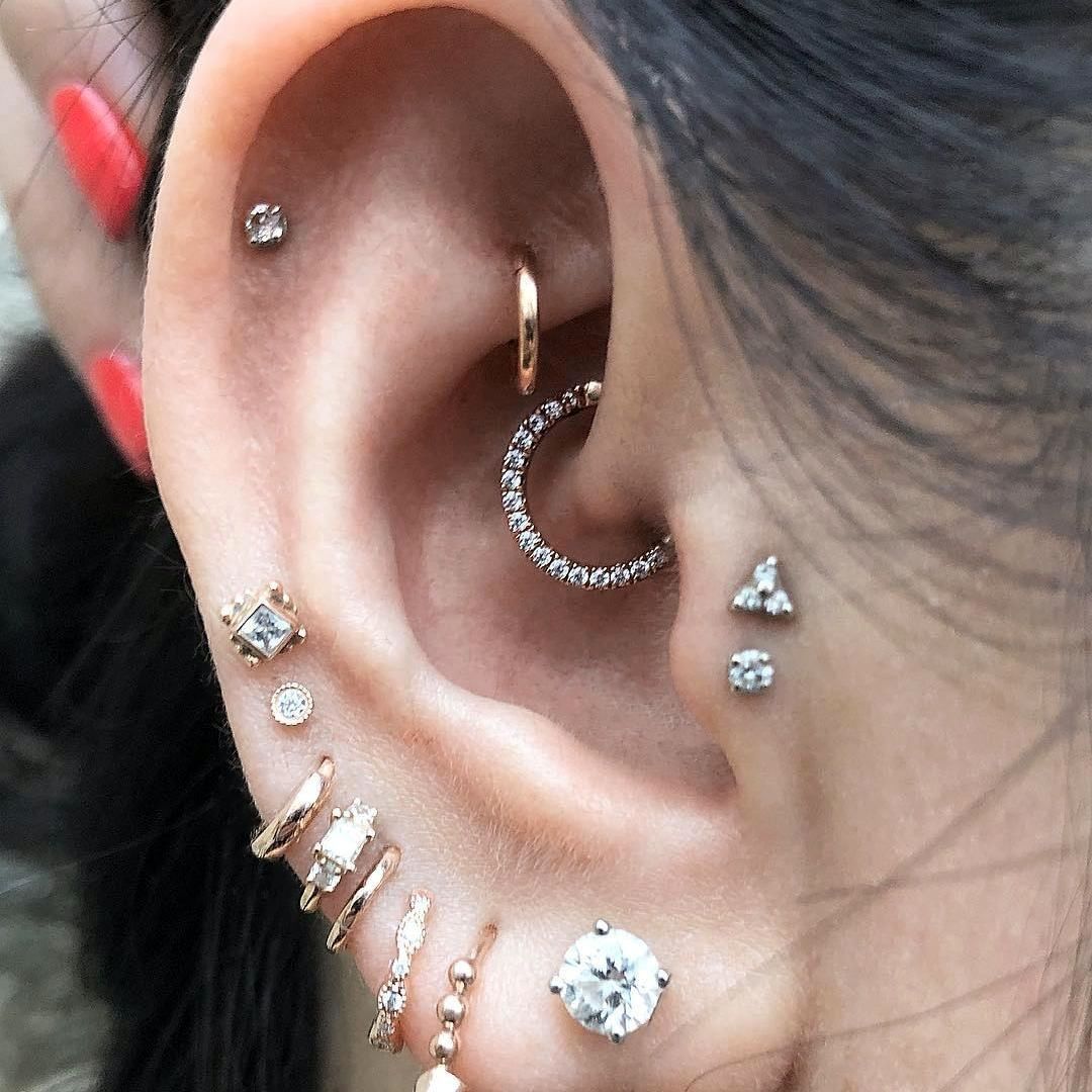 Серьга лабрет Хеликс