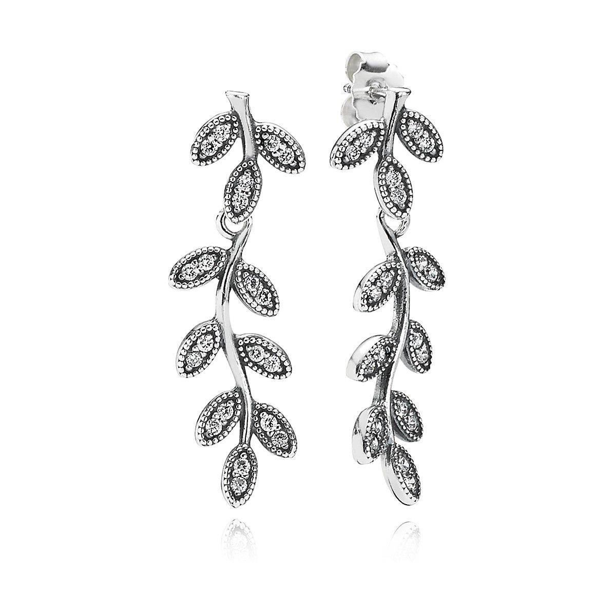 Pandora длинные серьги