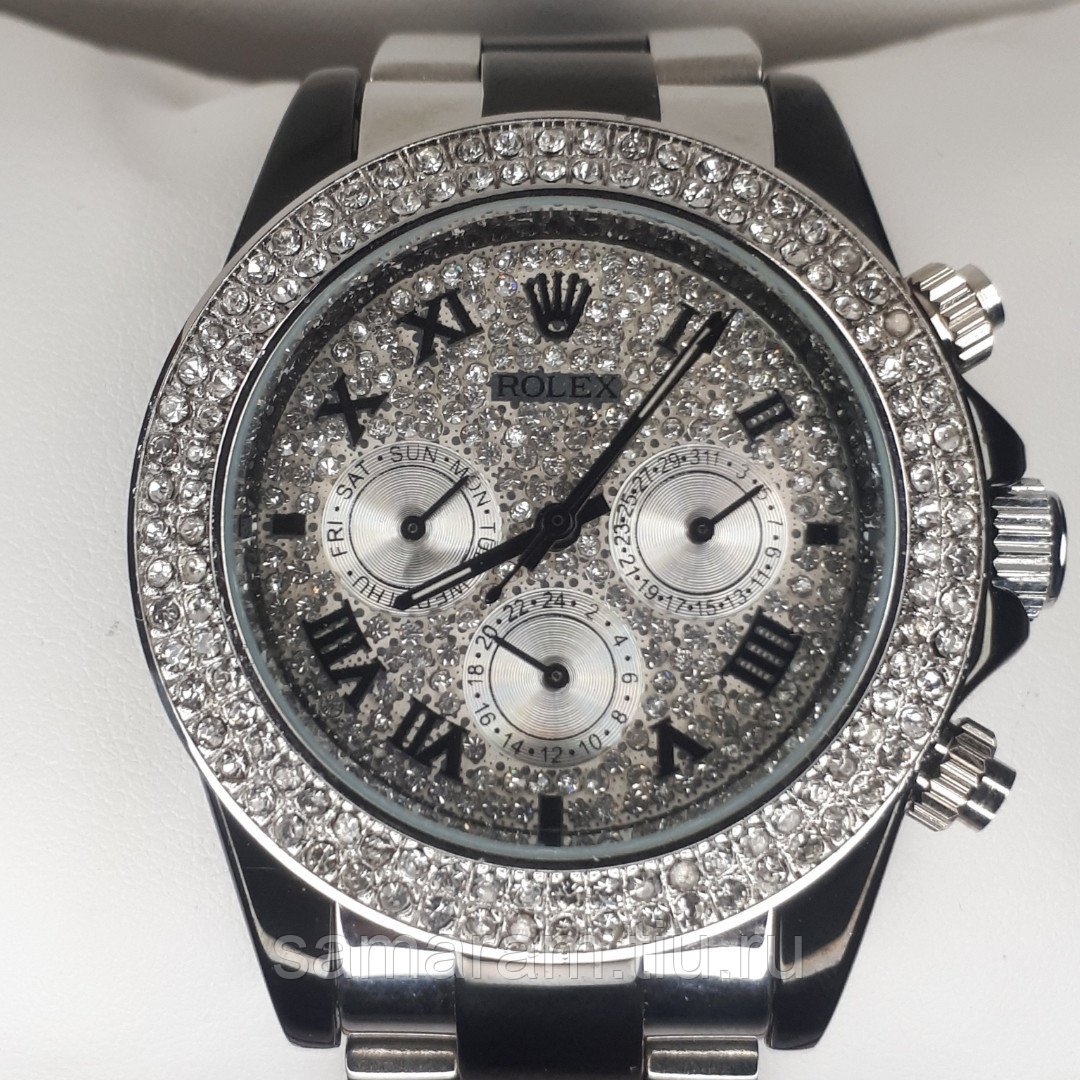 Бриллиантовые часы мужские Rolex