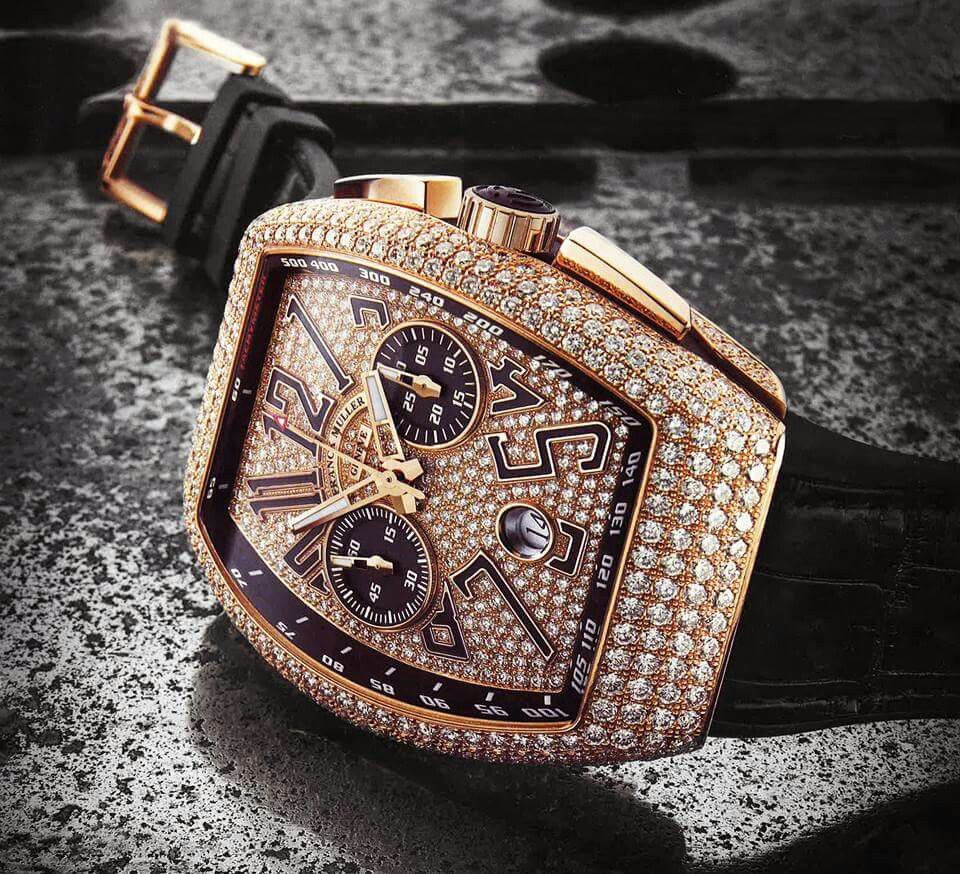 Franck Muller алмазные часы