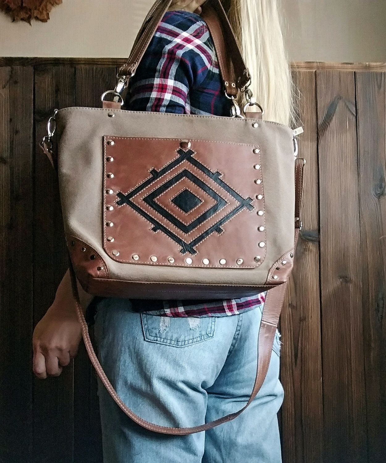 Сумки из канваса женские