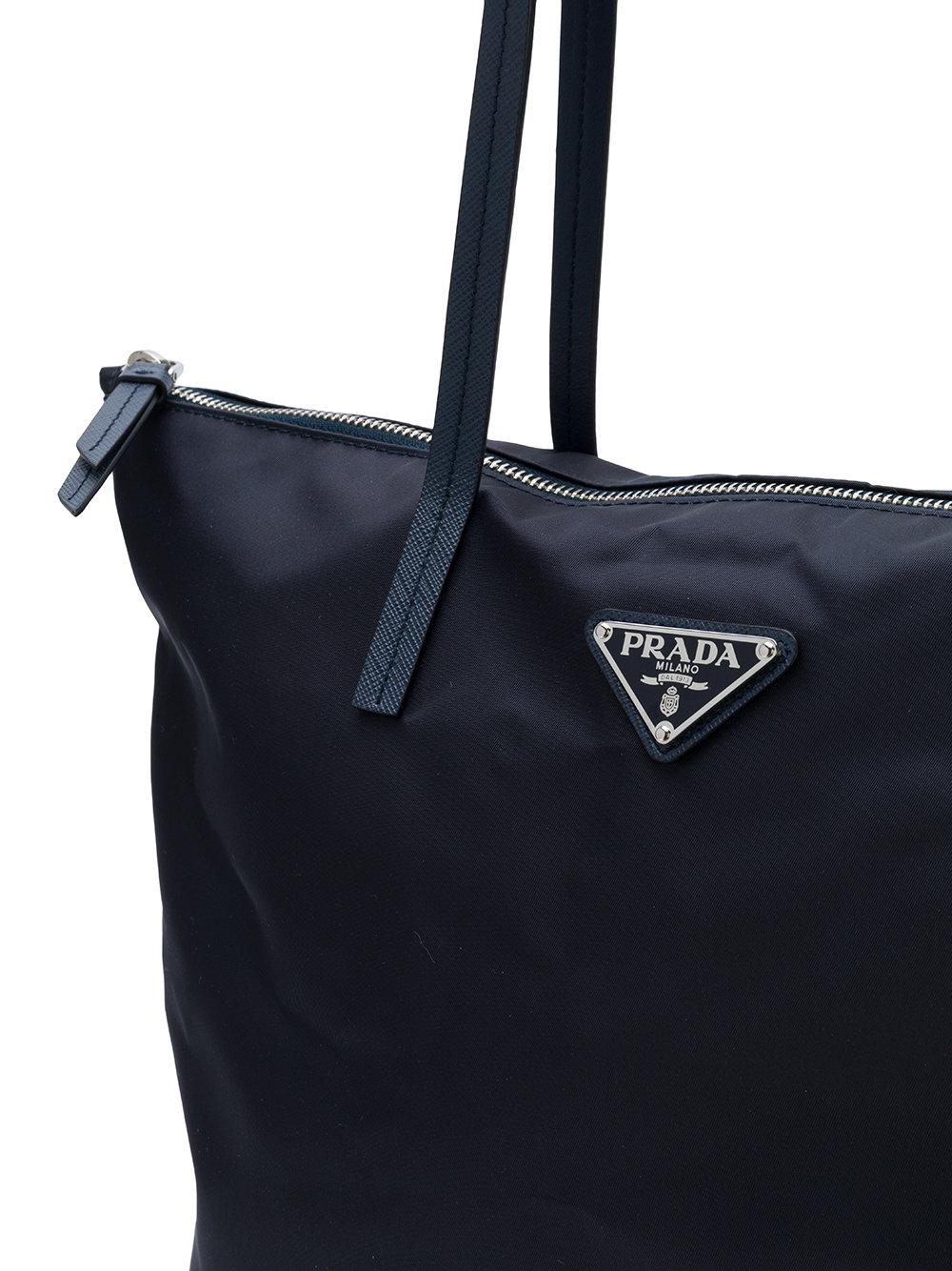 Сумка шоппер Prada нейлон