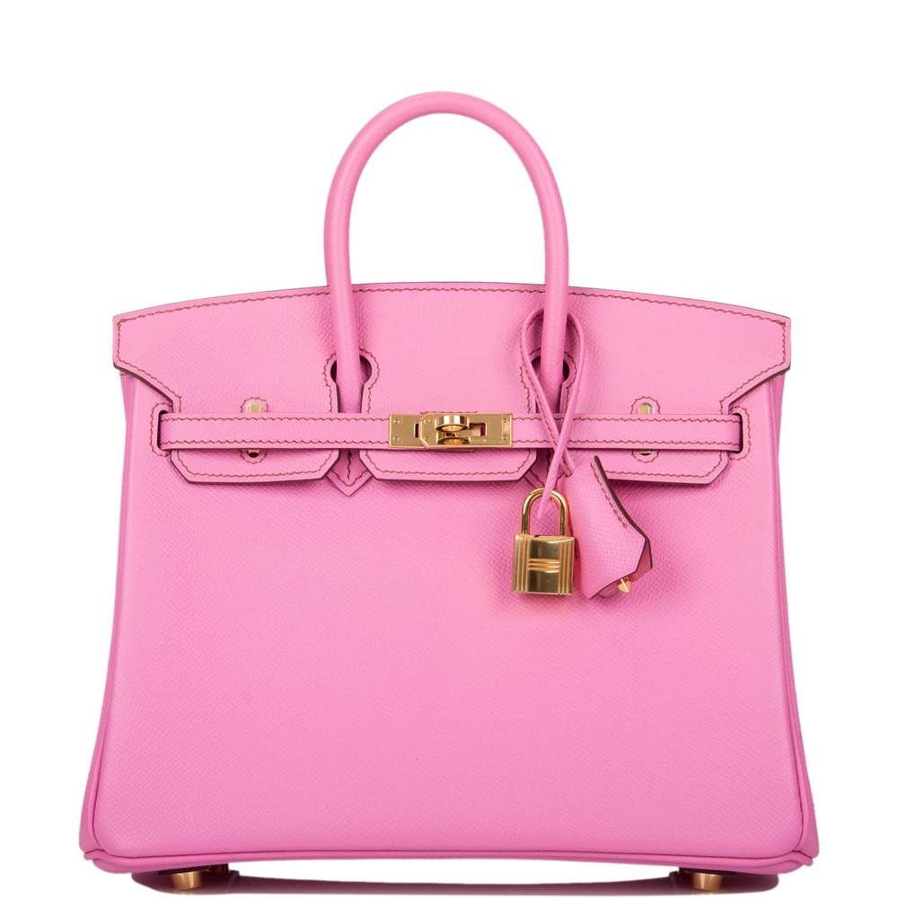 Hermes Birkin розовая