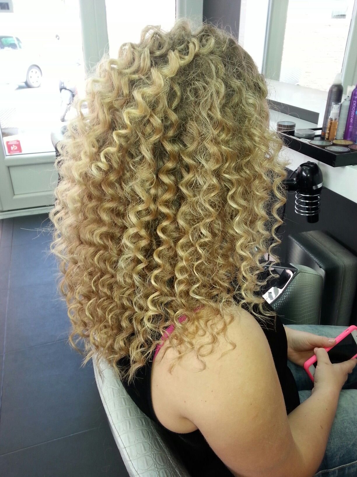 Химия на волосы спиральная