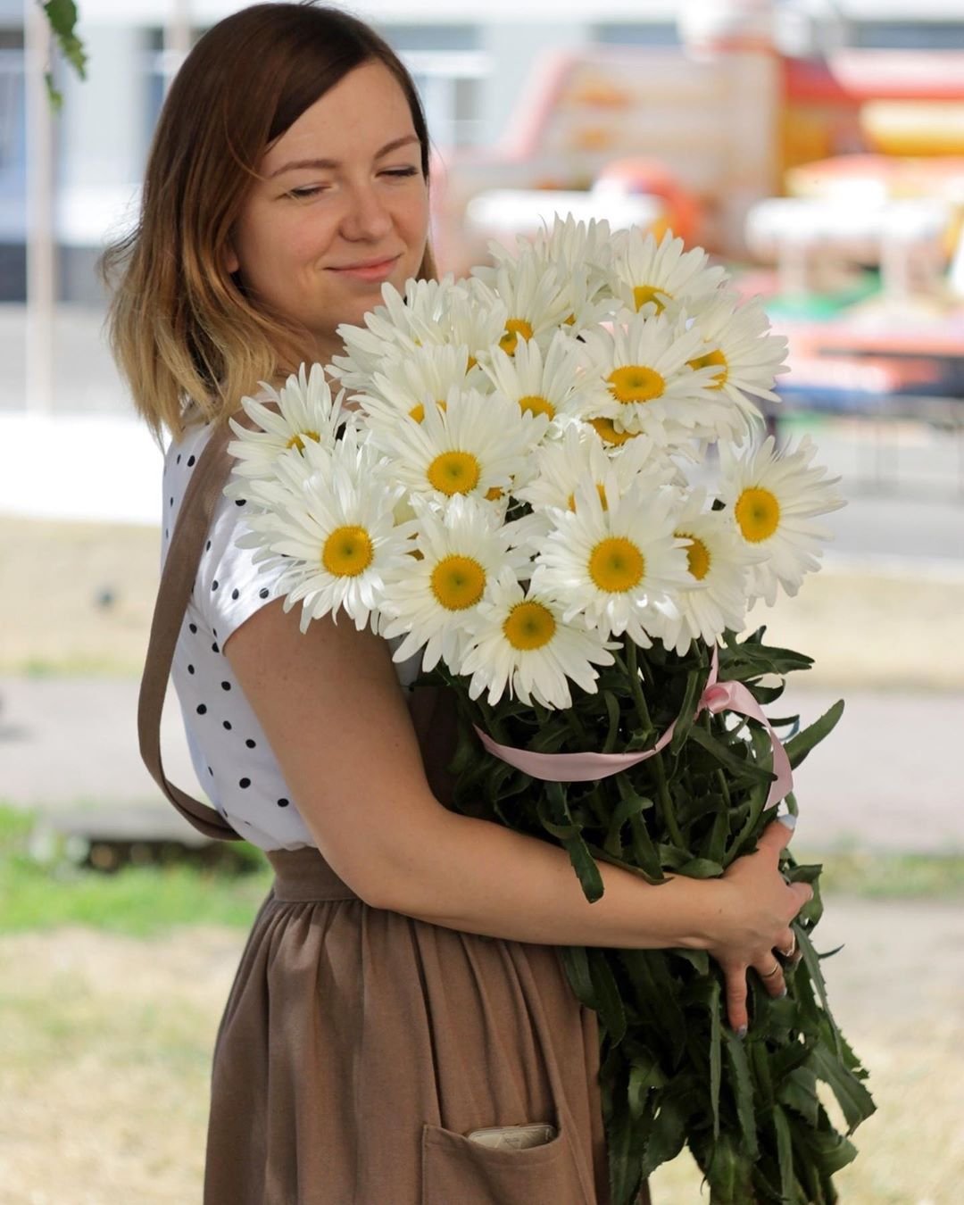 Букет ромашек