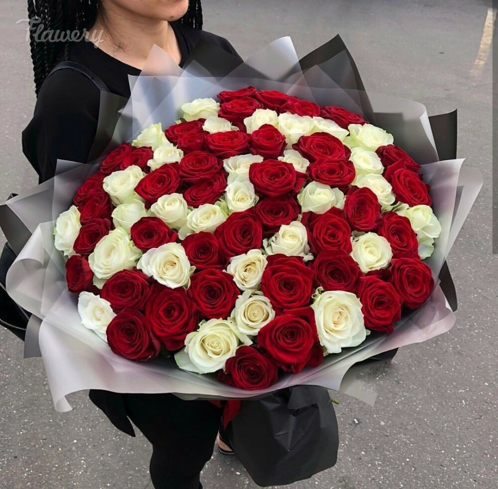 Букет 101 роза