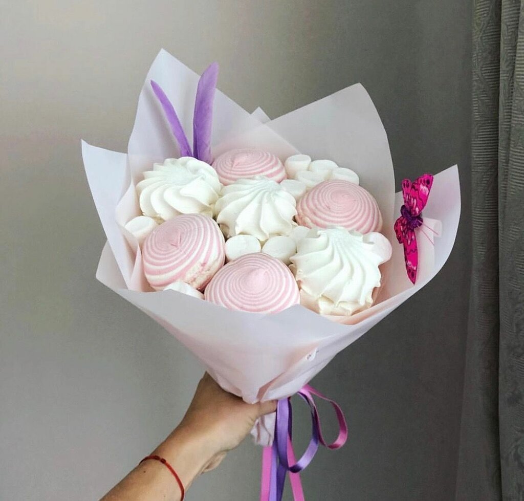 Съедобные букеты сладкие