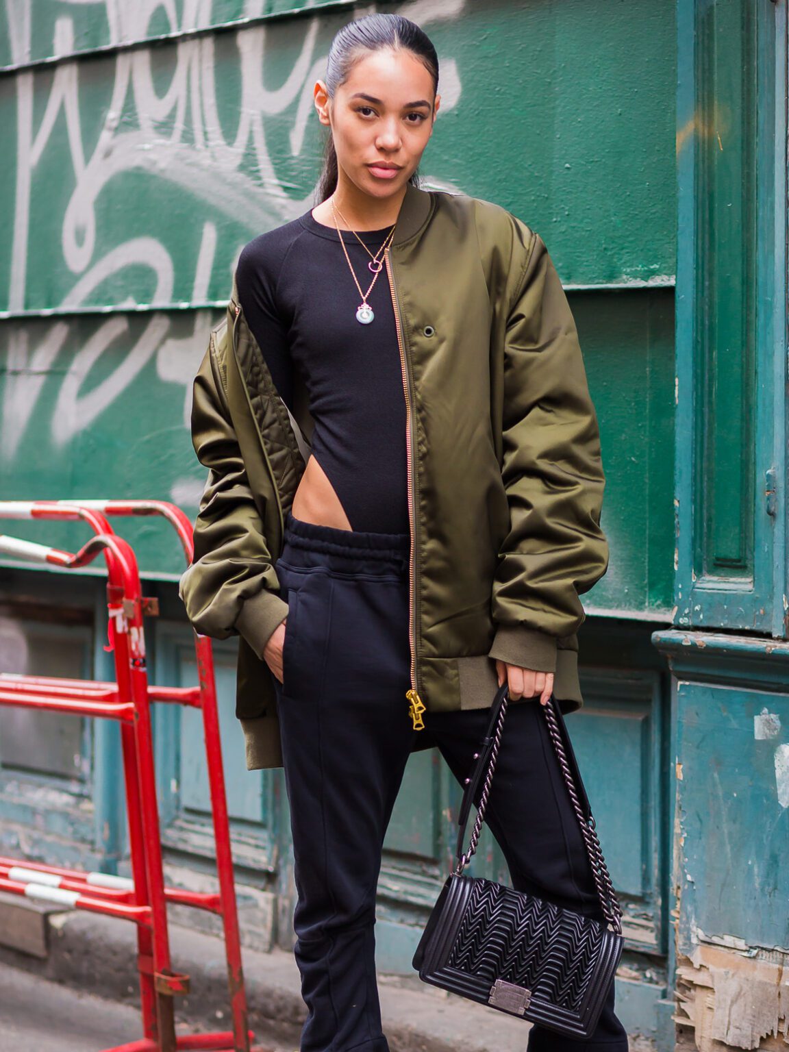 Бомбер оверсайз Street Style