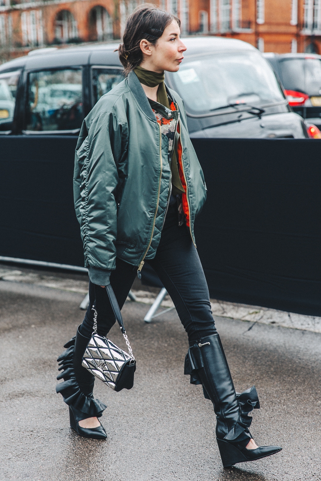 Бомбер оверсайз Street Style