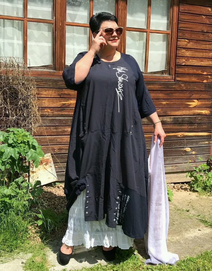 Платья в стиле бохо для полных женщин