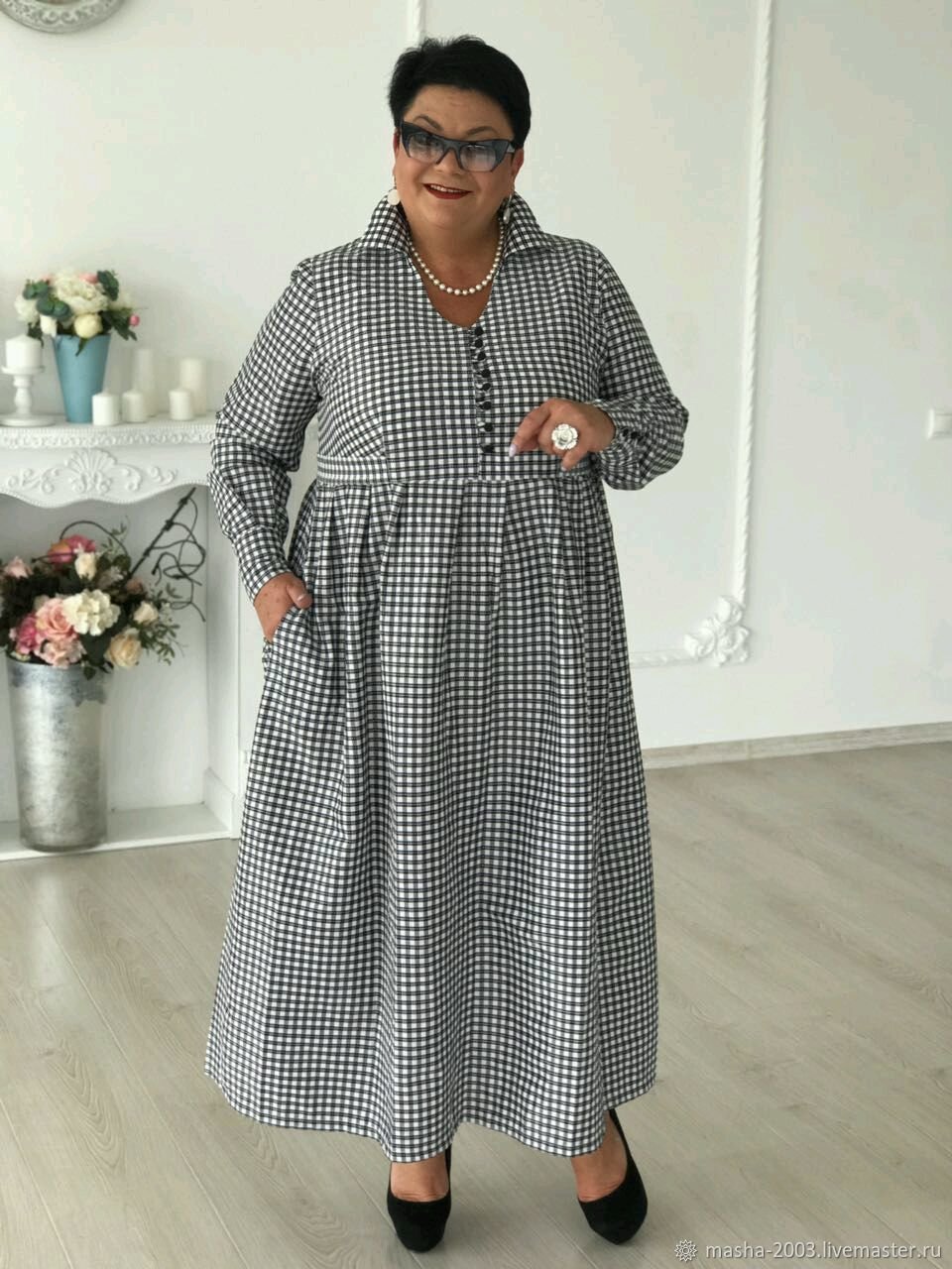 Платье бахахо для полных