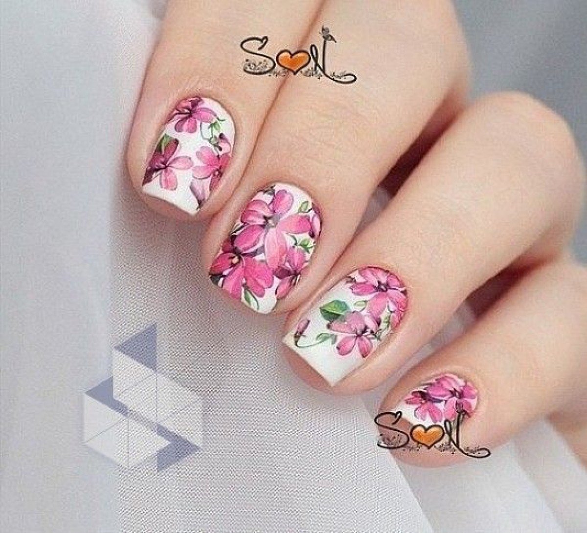 Ногти Весна