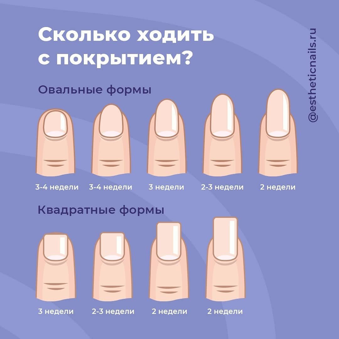 Формы ногтей