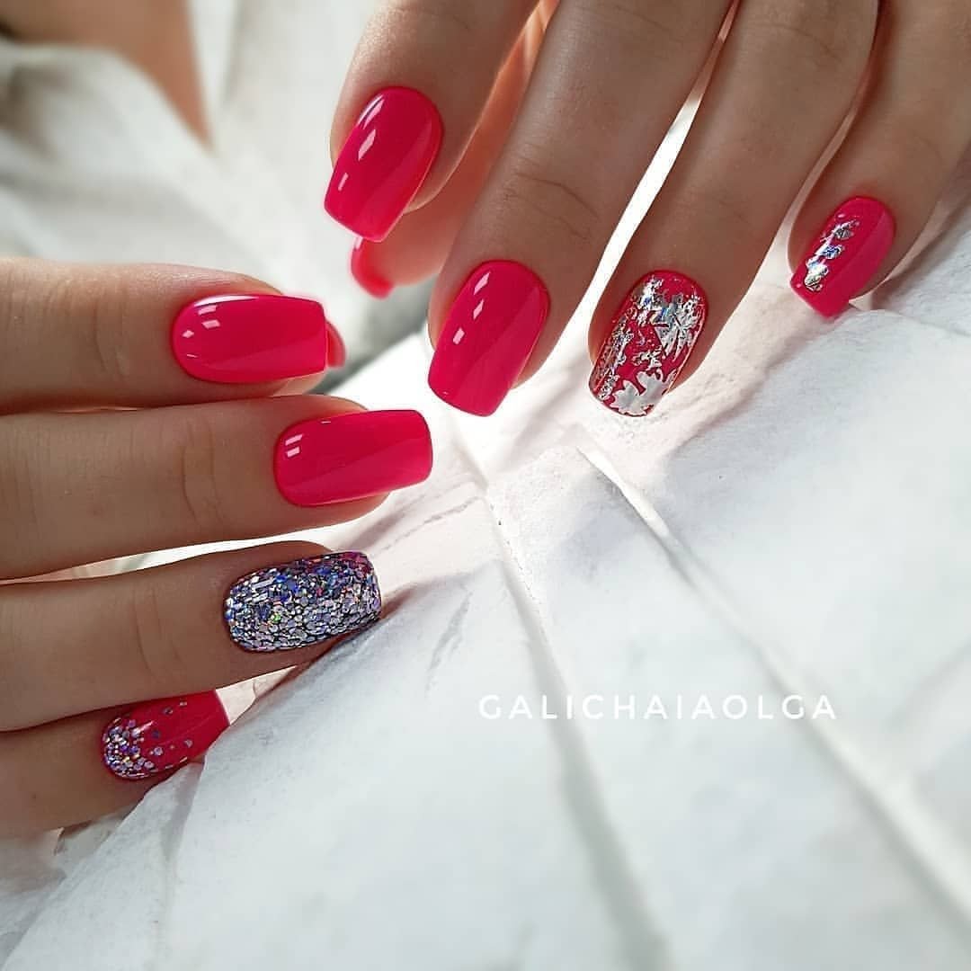 Красные ногти