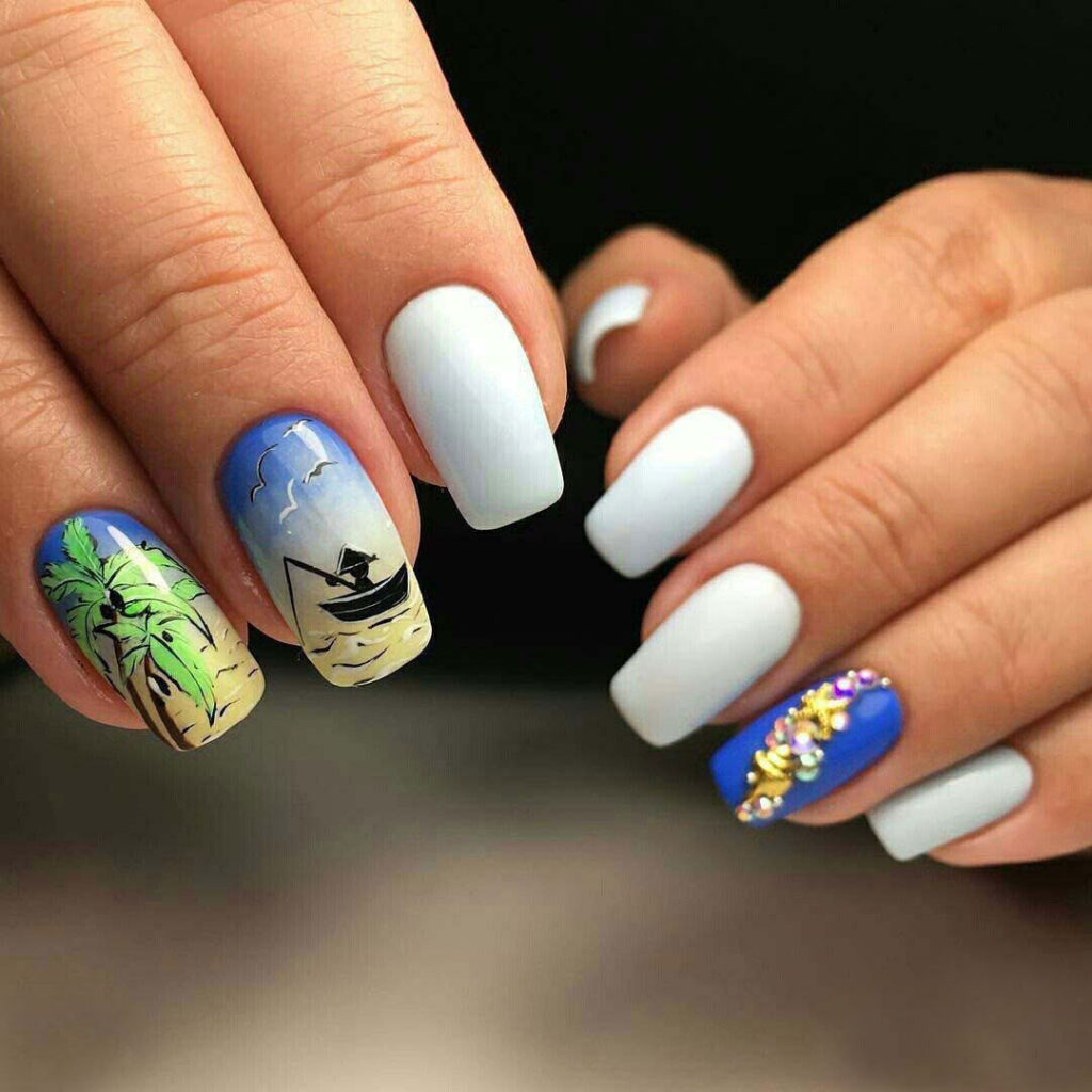 Летние ногти