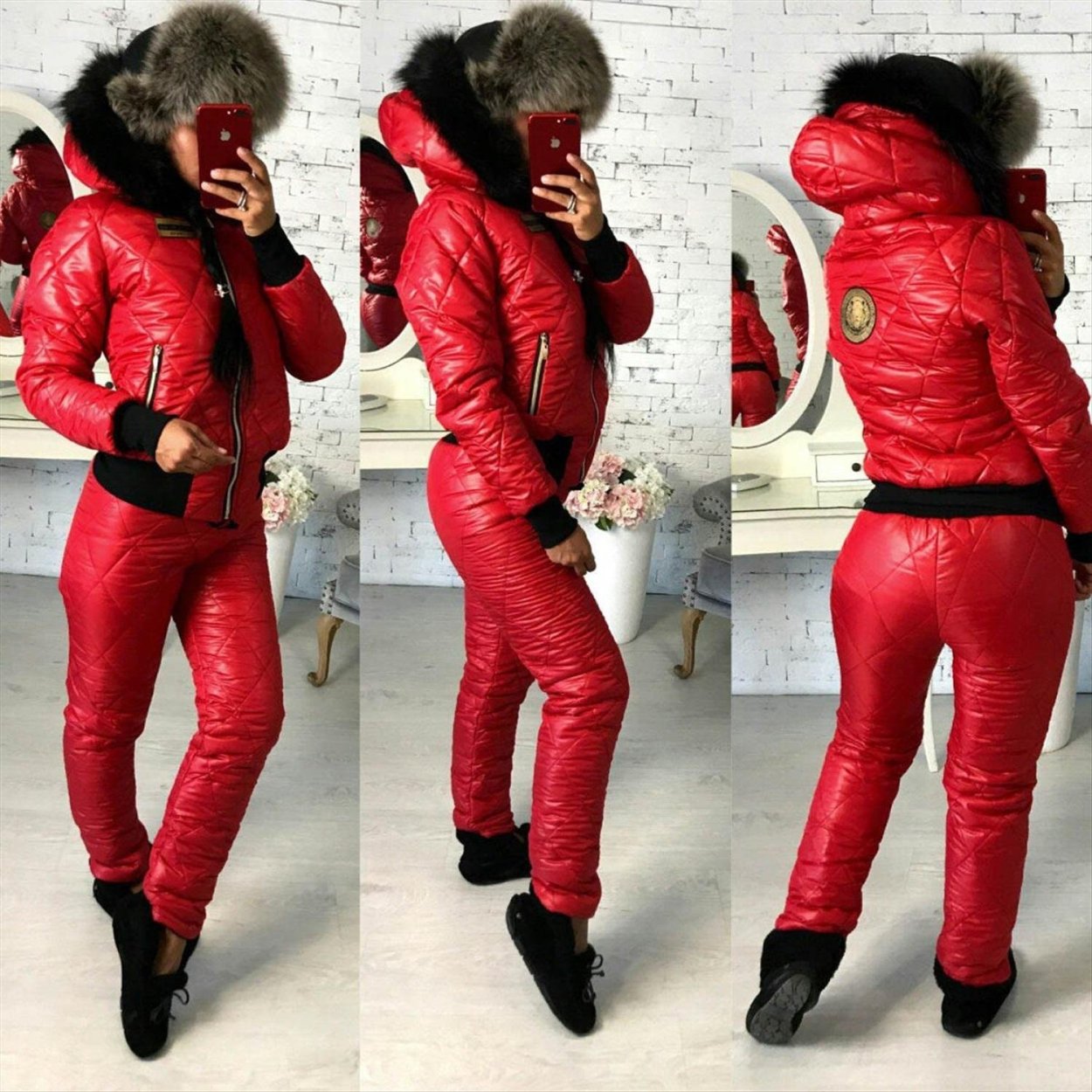 Зимние костюмы женские для прогулок