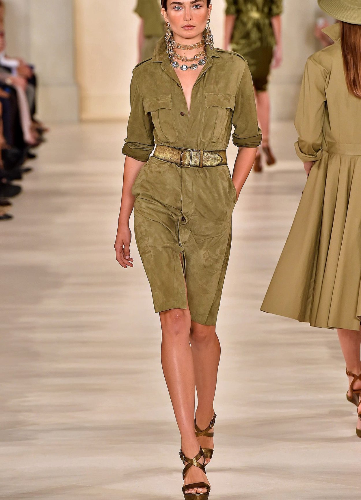 Платье сафари Ralph Lauren