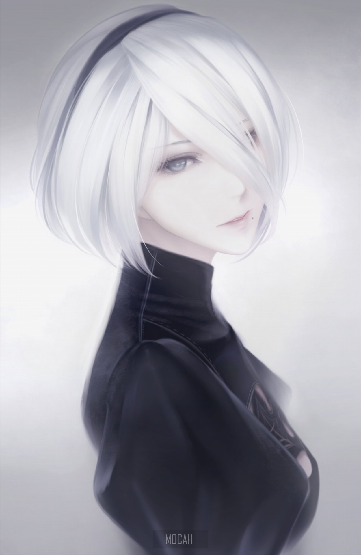 NIER Automata персонажи 2b
