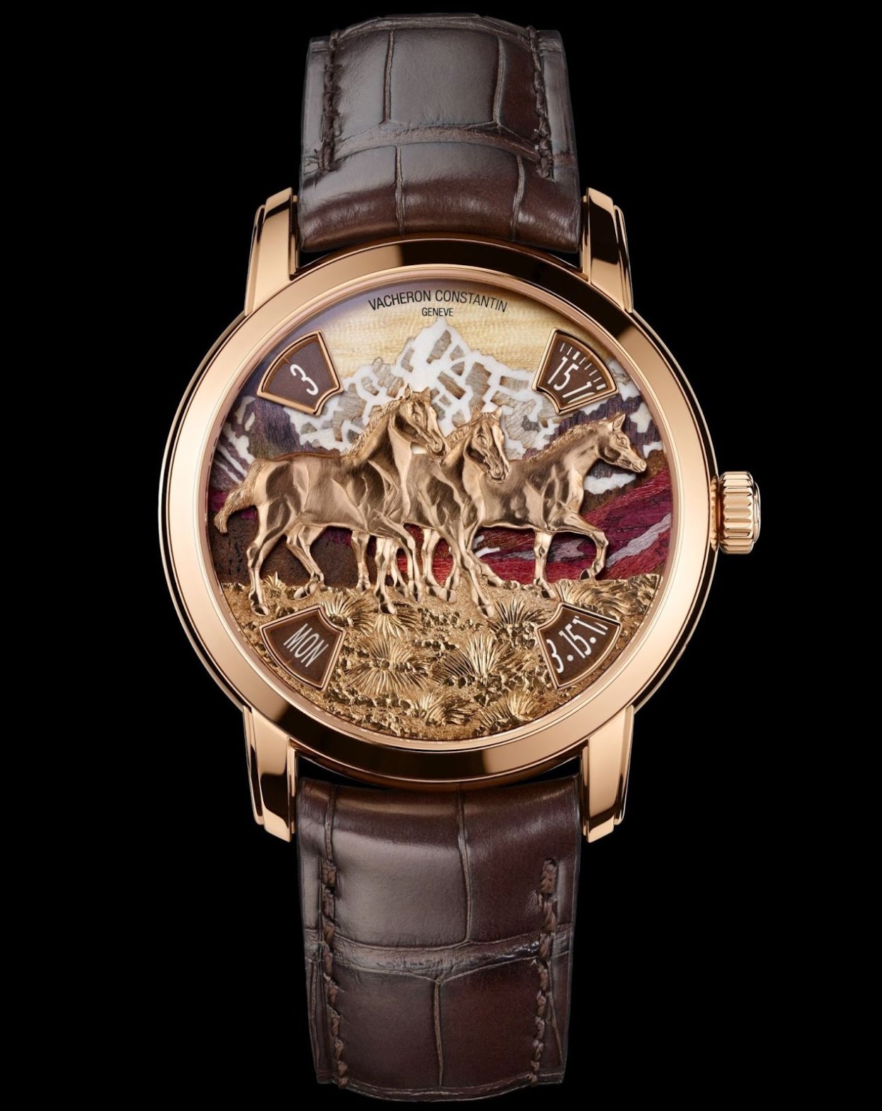 Часы Vacheron Constantin Emperor с крокодиловым тотемом