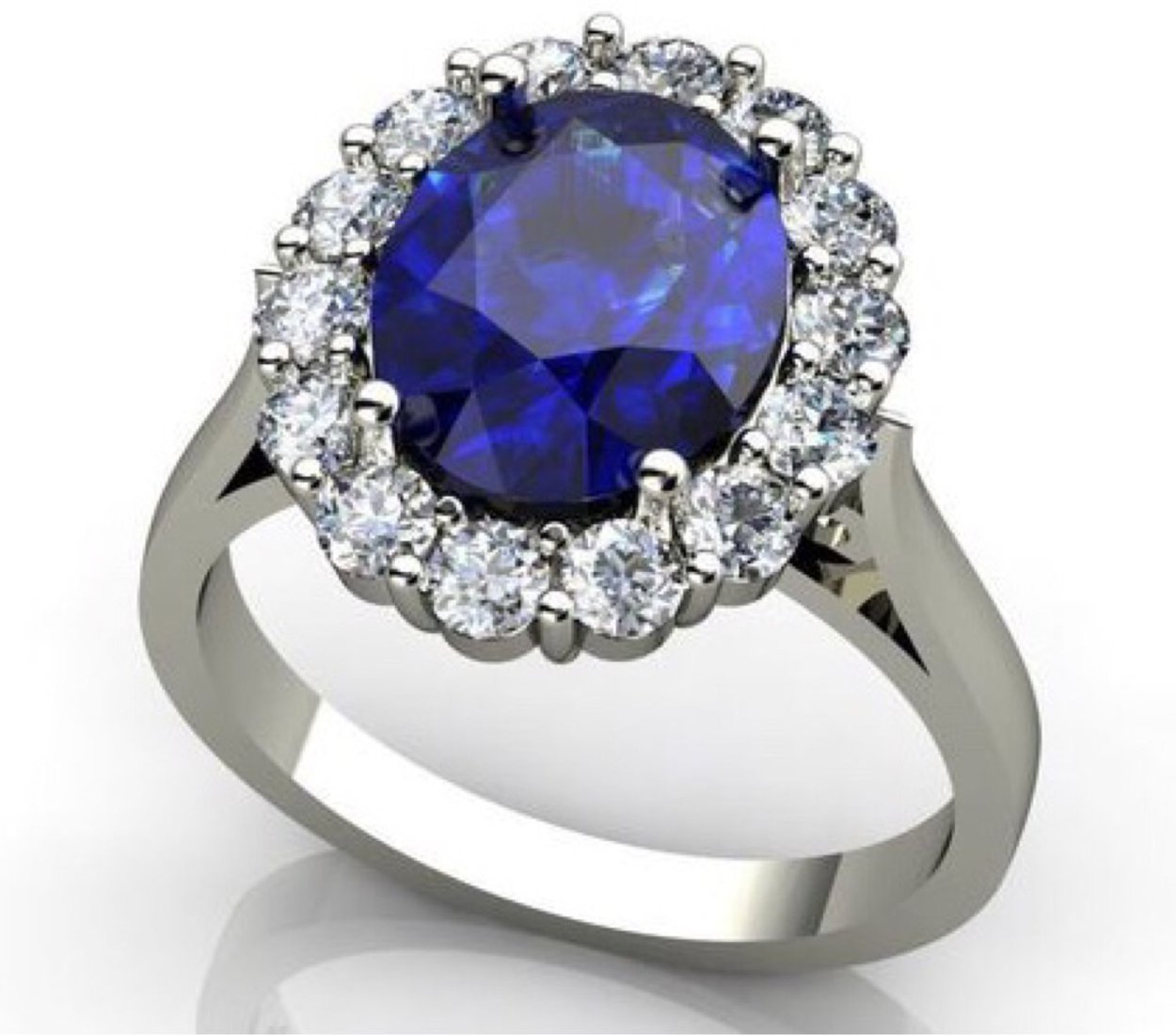 Кольцо с сапфиром Piaget