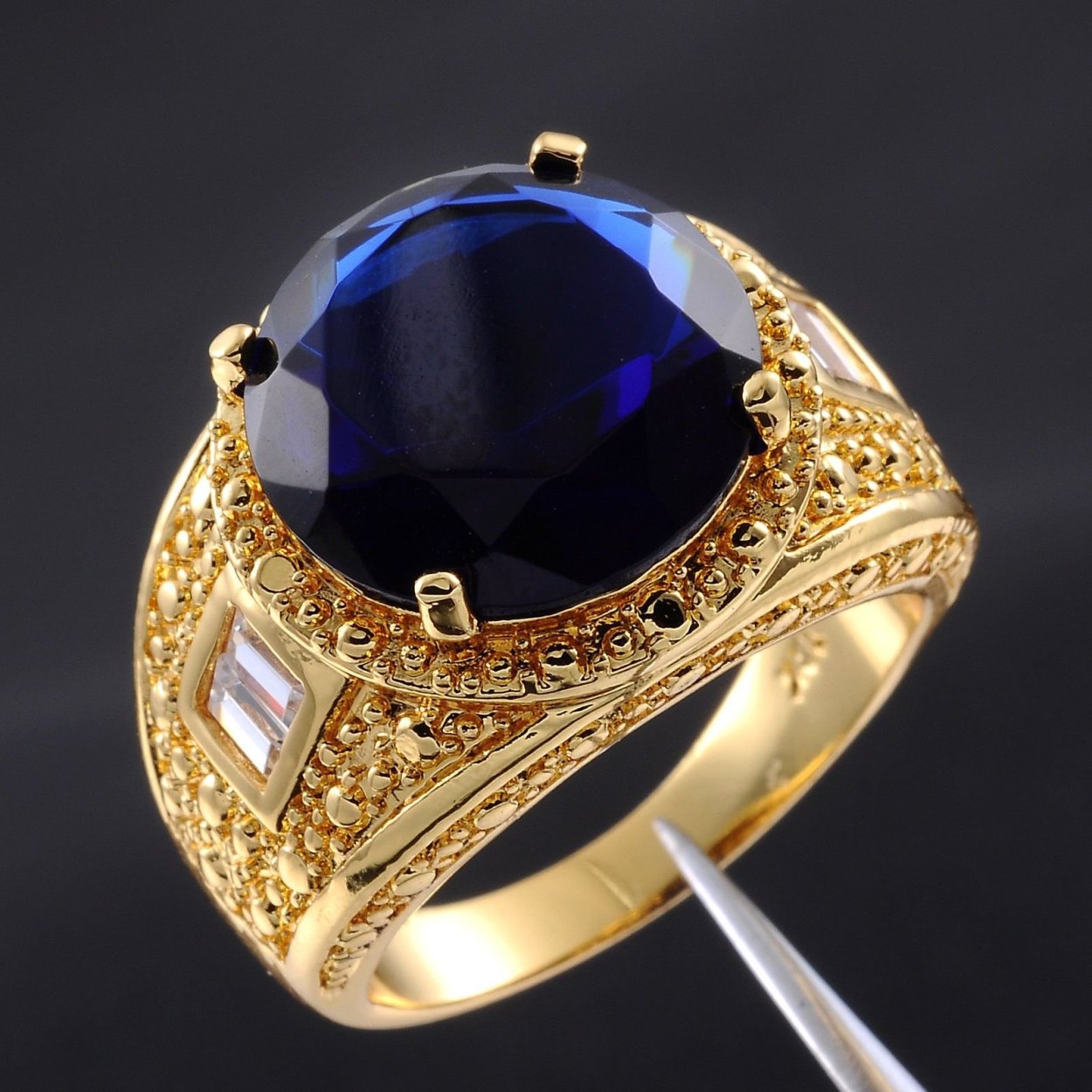 Перстень Sapphire Ring for men