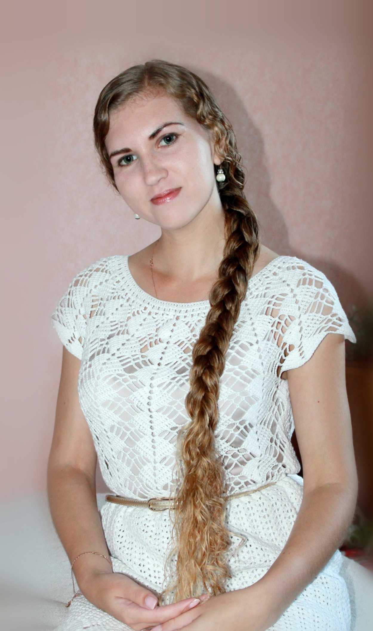 Губанова Дарья длинная коса