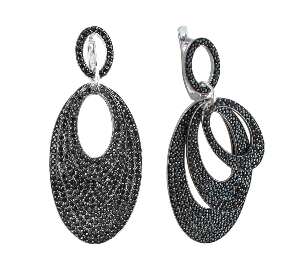 Серьги из серебра к3с051081р Эстет