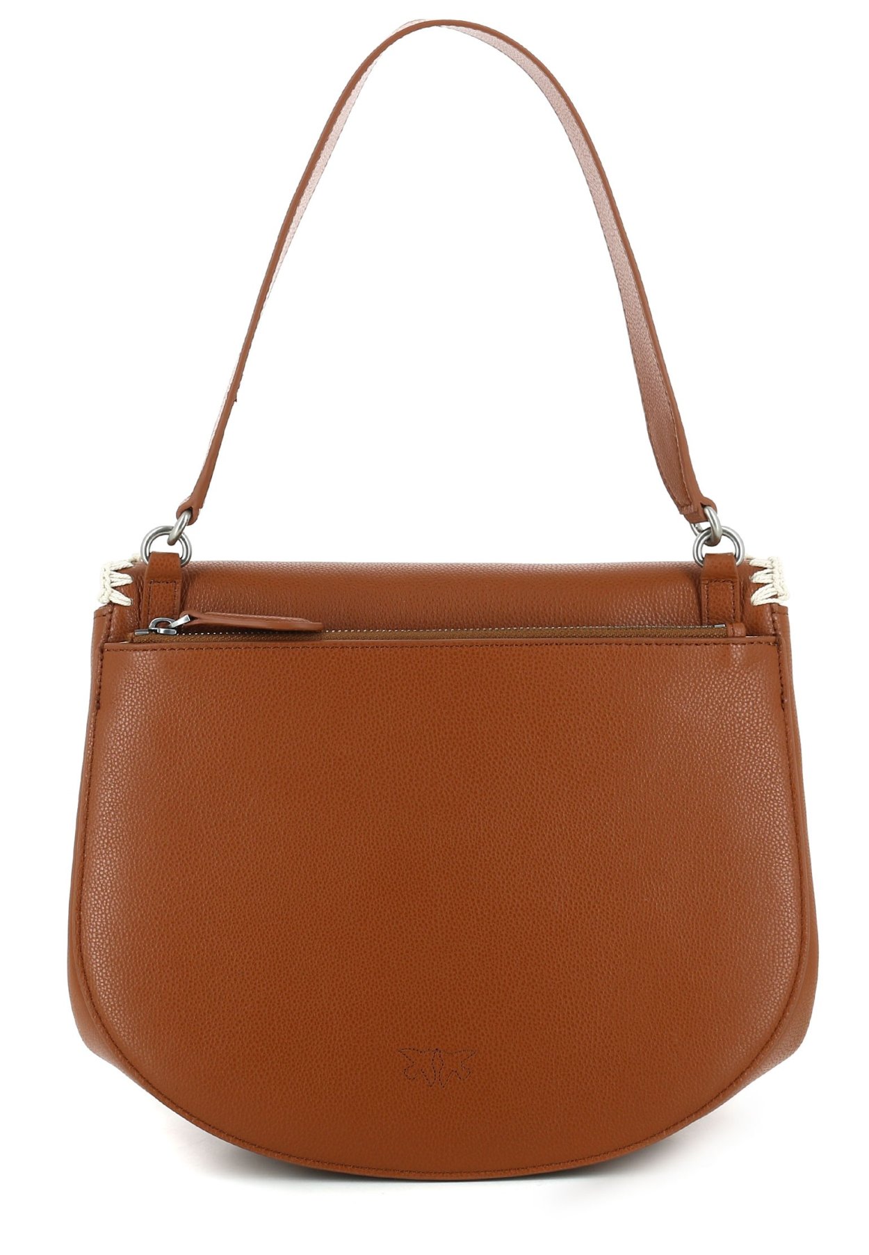 Pinko half Moon сумка коричневая