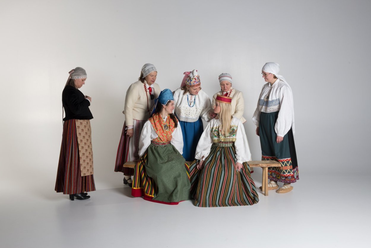 Народный костюм эстонцев